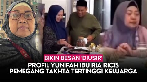 Profil Yunifah Ibu Ria Ricis Pemegang Takhta Tertinggi Keluarga Bikin