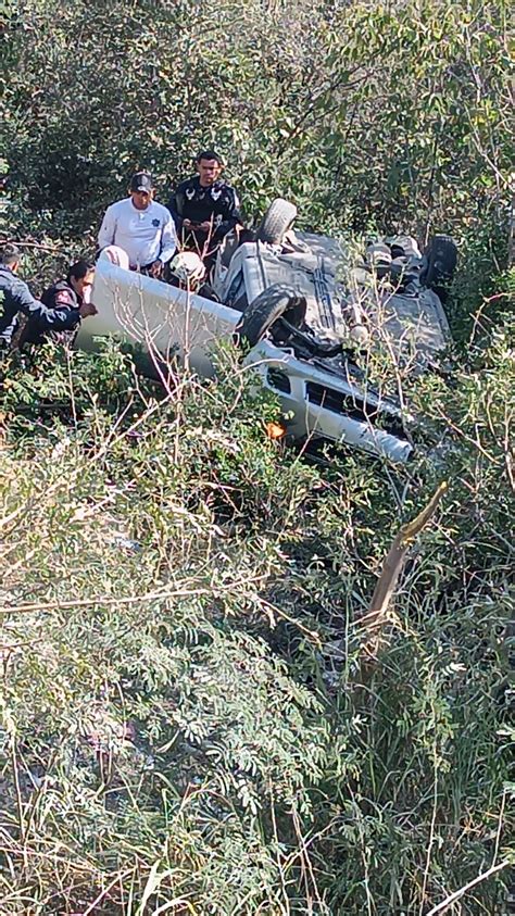 Accidente Con Personas Lesionadas En Allende Atiende Protecci N Civil Y