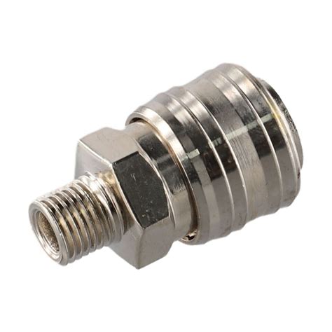 Easy Install Euro Air Line Hose Fitting Female Quick Release 14BSP Male