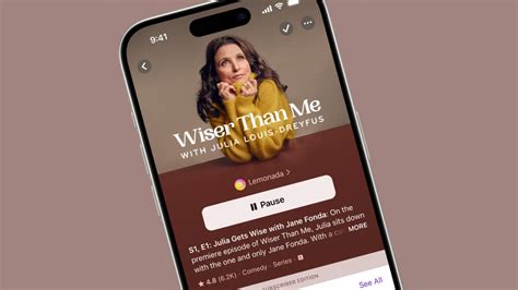 Wiser Than Me With Julia Louis Dreyfus Awarded Apple Top Podcast Of 2023