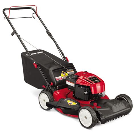 Troy Bilt TB210 7 25 Ft Lbs 21 In Self Propelled Gas Push Lawn Mower