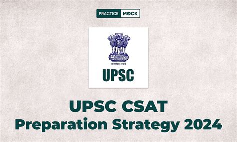 UPSC CSAT Preparation Strategy 2024 Detailed Tips Tricks