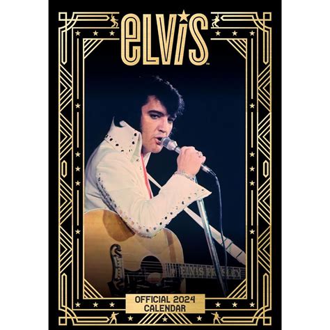 Elvis A Posterkalender Original Danilo Kalender Mehrsprachig