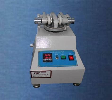 Iso Taber Wear Abrasion Tester Rotary Platform Taber Abrader Tst