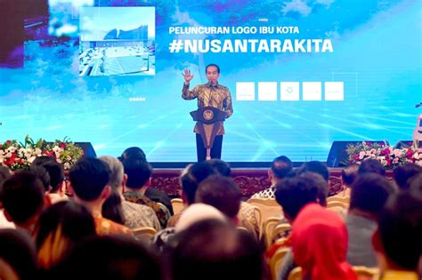 Peluncuran Logo Baru Presiden Jokowi Pohon Hayat Identitas Ikn