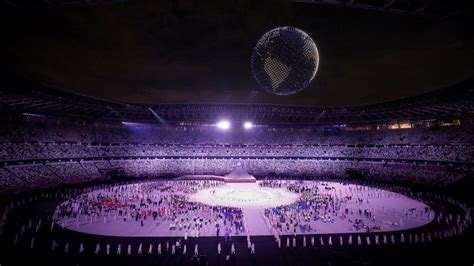 Drones light up the sky at Tokyo Olympics opening ceremony - DroneDJ