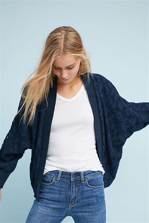 Brushed Lace Cardigan Anthropologie Clothing Lace Cardigan Cardigan