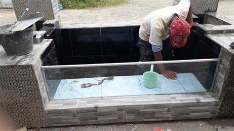 Proses Pembuatan Kolam Koi Mininalis Fish Ponds Backyard Koi Pond