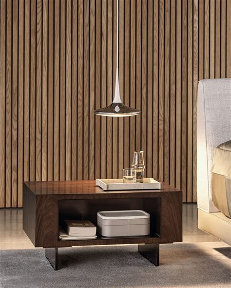 ROGER Bedside Table Roger Collection By Minotti Design Rodolfo Dordoni