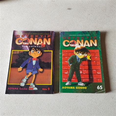 Jual Paket 2 Komik Detektif CONAN Seri Animasi Tv Detektif Conan No