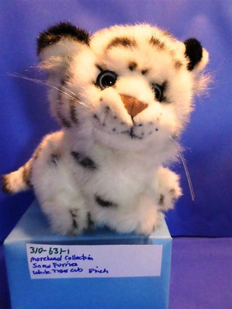 Morehead Collection Snow Furries White Tiger Cub 1997 Plush310 631 1