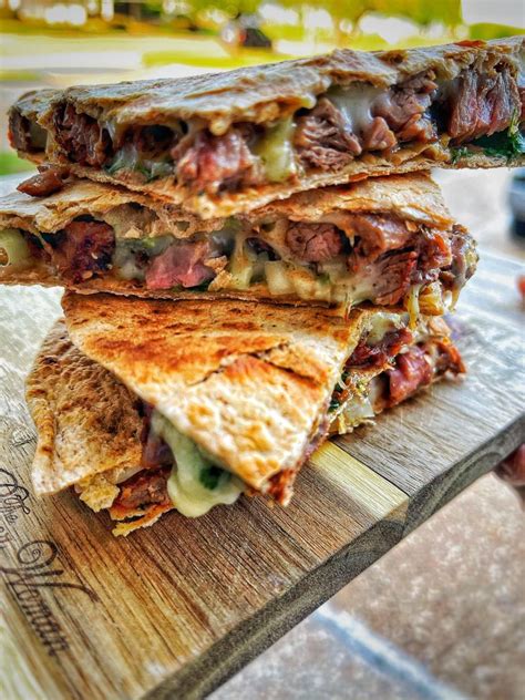 Homemade Steak Quesadilla Gemischte Dinge