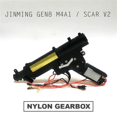 Jinming Gen8 Nylon Gearbox Fully Built M4a1 Scar V2 Big Boss Tactical