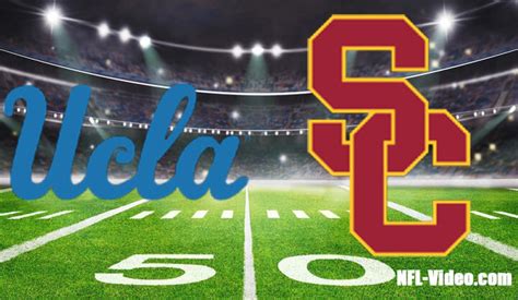 UCLA vs USC Football Week 12 2023 Full Game Replay NCAA College ...