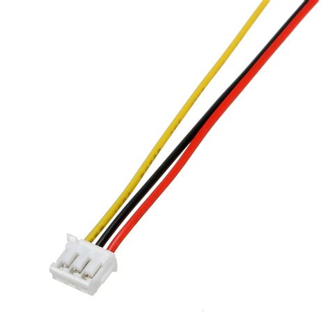 Connector JST Micro 1 25mm Pitch 3 Pin Male Male Met 10cm Kabel DomoticX