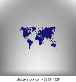 World Map Vector Cut Images Stock Photos Vectors Shutterstock