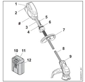 STIHL FSA 86 R Battery Line Trimmer Kit Instruction Manual