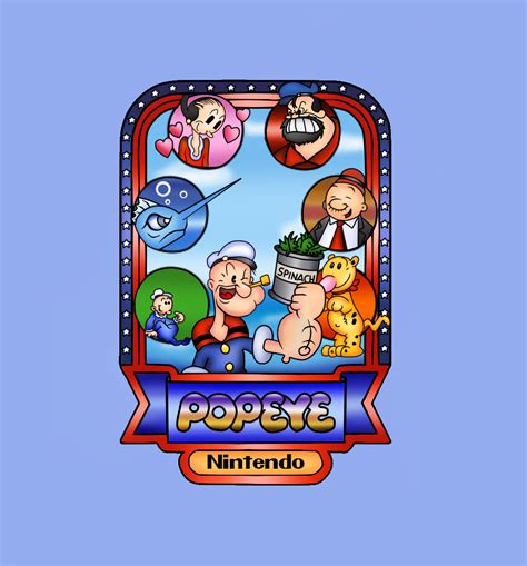 Popeye Arcade SideArt Game and Watch by ClassicSonicSatAm on DeviantArt