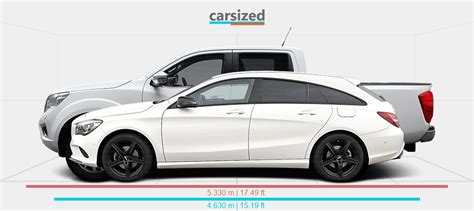 Dimensions Mercedes Benz Cla Vs Nissan Navara Present