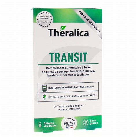 THERALICA Transit 30 gélules Parapharmacie Prado Mermoz