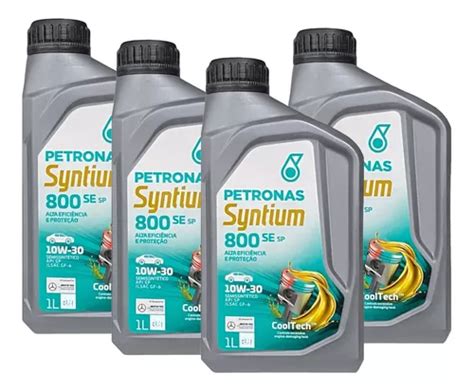 Óleo 10w30 Api Sp Semi Sintetico Petronas 4 Litros