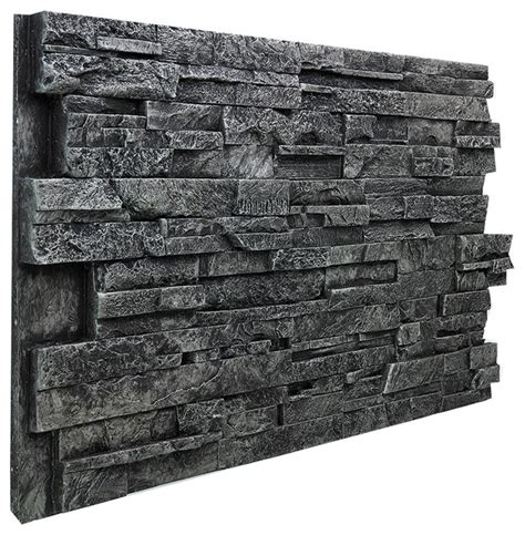 Architectural Superstore Faux Stacked Stone Wall Panel 48"W X 24"H ...