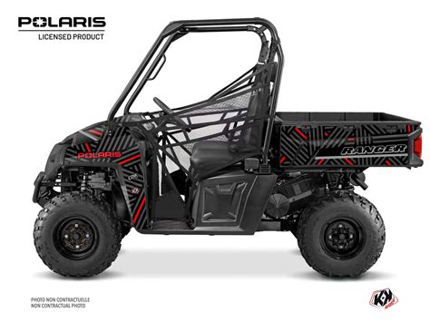 Polaris Ranger Full Utv Epik Graphic Kit Black Kutvek Kit Graphik