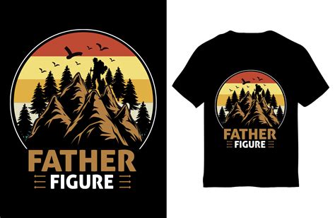 Father Figure Camping T Shirt Design Graphic By Mohsin Uddin · Creative