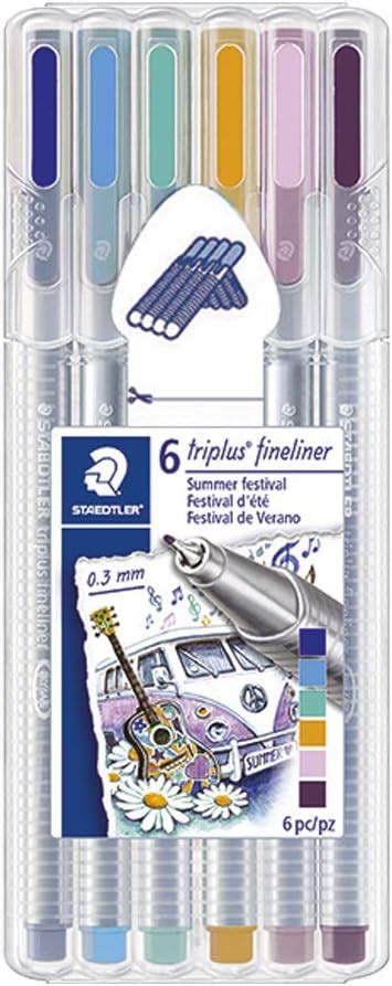 Staedtler Triplus Fineliner Bol Grafos Triangulares Superfinos De