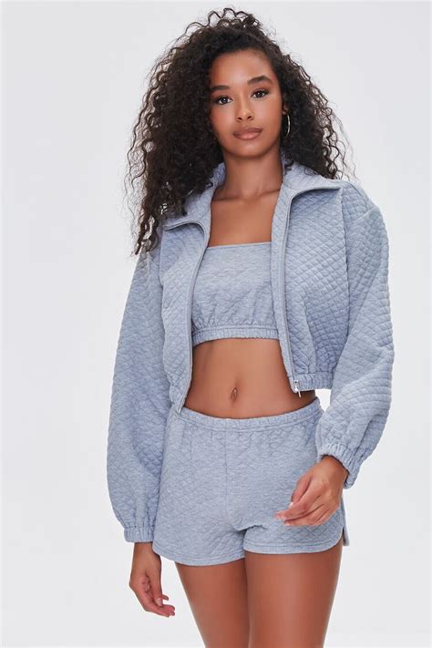 Quilted Zip Up Jacket