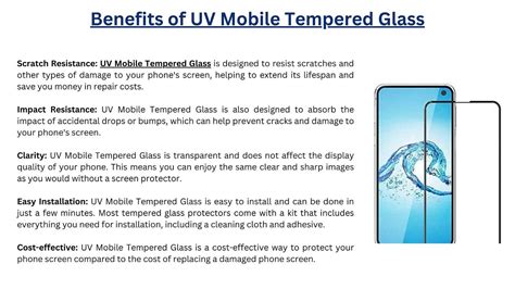 Benefits Of UV Mobile Tempered Glass By Tempered Wala, 40% OFF