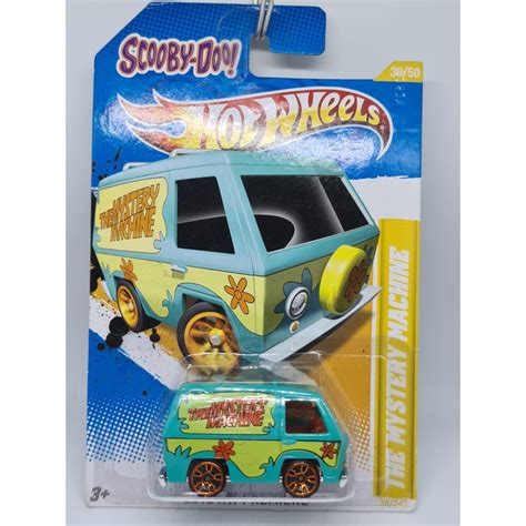 Hot Wheels Scooby Doo The Mystery Machine Cartela De 2012 Lacrado