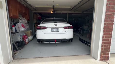 2022 Toyota Camry Se With Magnaflow 19494 Catback Exhaust Review Youtube