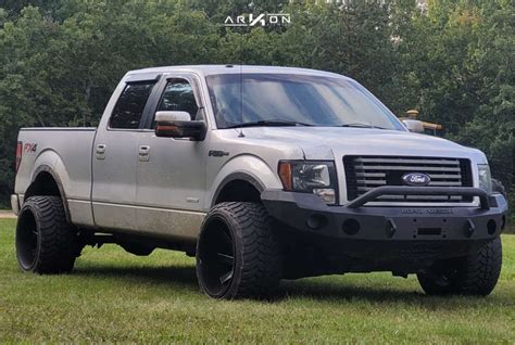 Ford F Wheel Offset Hella Stance Body Lift