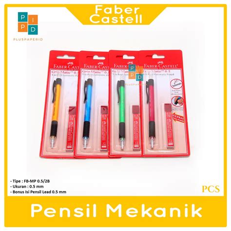 Jual Faber Castell Pensil Mekanik Grip Matic Mm Plus Isi Pensil