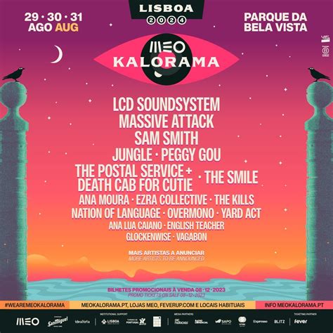 Kalorama Festival Lisboa Cartel Entradas Y Horarios