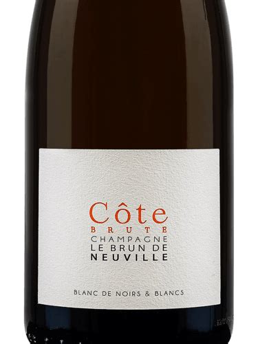 N V Le Brun De Neuville C Te Brute Blanc De Noirs Blancs Champagne