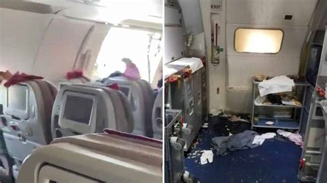 Video Un Pasajero Abrió La Puerta De Emergencia De Un Avión En Pleno Vuelo Hay 12 Heridos