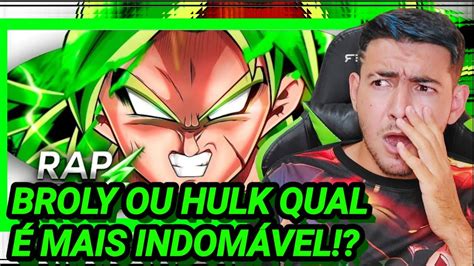 REACT Rap Do Broly Super Saiyajin Berserker DBS Flash Beats