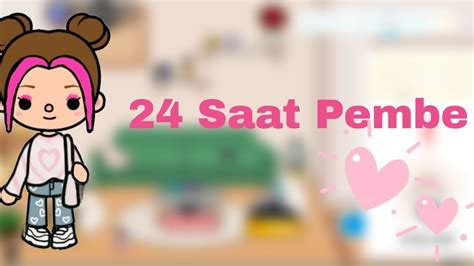 24 Saat Pembe Toca Life Asel Youtube