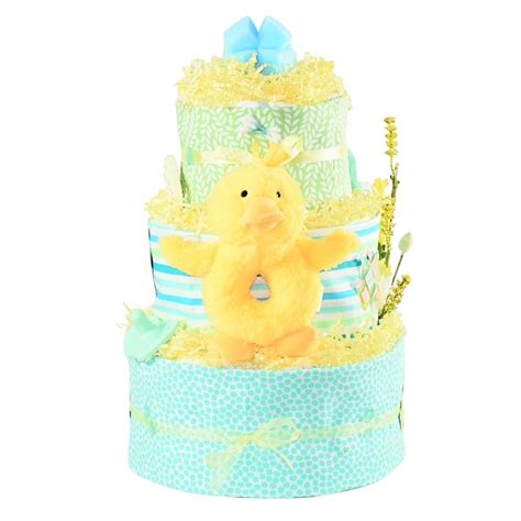 Rubber Ducky Diaper Cake Gender Neutral Baby Shower T For A Boy Or