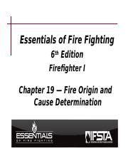 Chapter Ffi Ppt Essentials Of Fire Fighting Th Edition