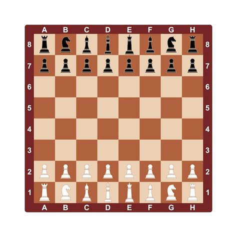 Premium Vector Chess Board Vector Concept Illustration For Design