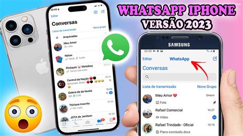 SAIU 2023 COMO DEIXAR O WHATSAPP IGUAL DO IPHONE 14 PRO IOS 16