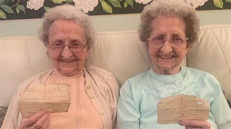 95 Year Old Twins Credit Guinness No Sex To Longevity Ktvu Fox 2