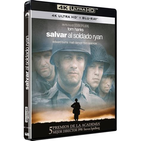 Salvar Al Soldado Ryan 4K UHD Blu Ray Blu Ray