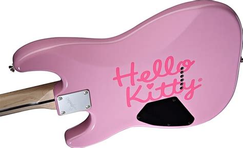 Squier Hello Kitty Stratocaster Electric Guitar Zzounds