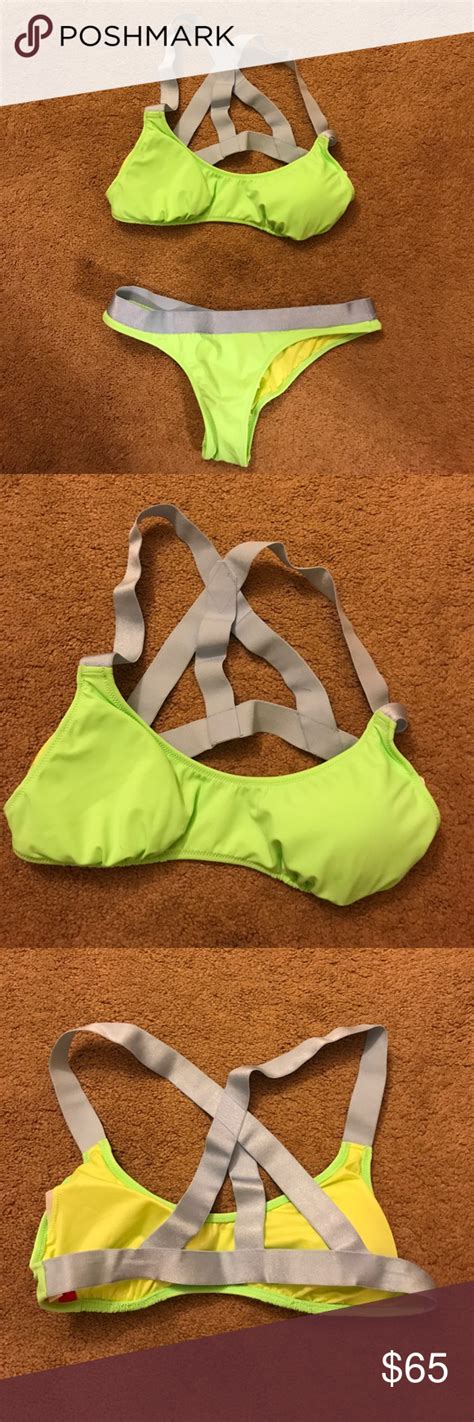 Victoria Secret Lime Green Bikini Lime Green Bikini Bikinis Lime Green