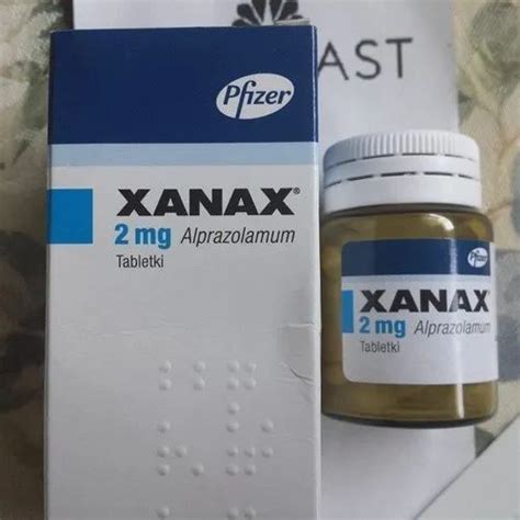 Blister Alprazolam Xanax Bars 2mg Treatment Anxiety And Panic Attacks