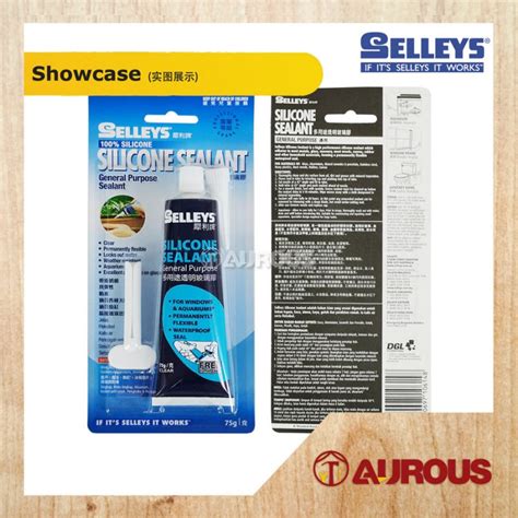 Selleys Silicone Sealant General Purpose Clear G Aurous Hardware